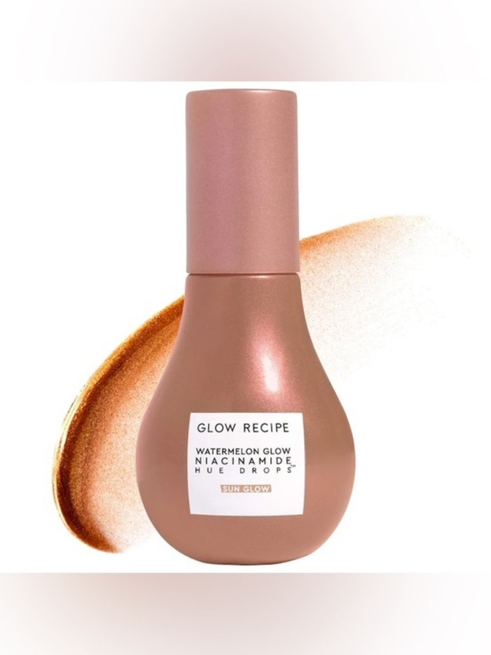 Glow Recipe Watermelon Glow Niacinamide Hue Drops Serum in Sun Glow